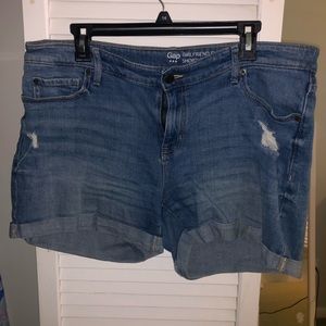 Gap jean shorts. Size 12.